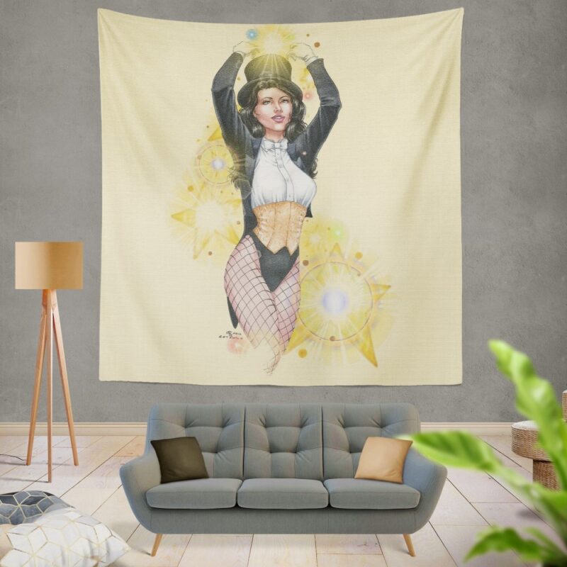 Zatanna DC Comics Seven Soldiers of Justice Wall Hanging Tapestry