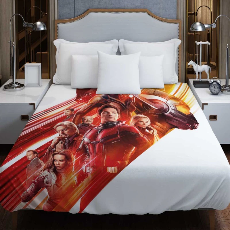 Ant-Man and the Wasp Marvel Movie Characters Duvet Cover