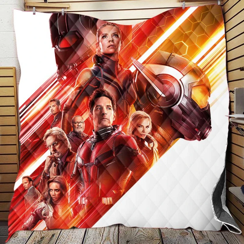 Ant-Man and the Wasp Marvel Movie Characters Quilt Blankets