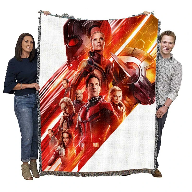 Ant-Man and the Wasp Marvel Movie Characters Woven Blankets