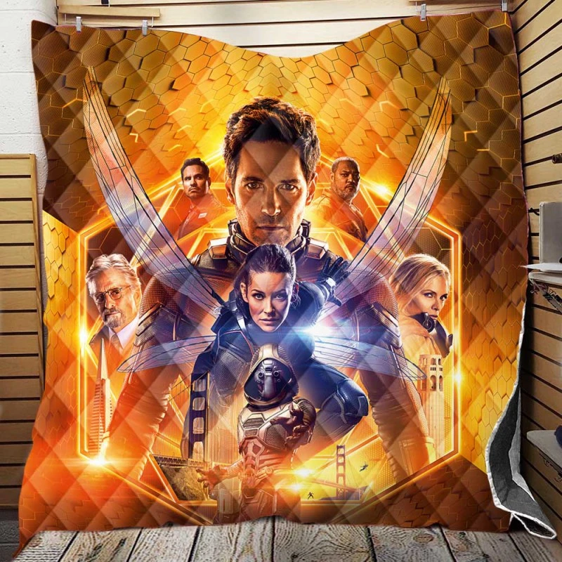 Ant-Man and the Wasp Marvel Movie Themed Quilt Blankets