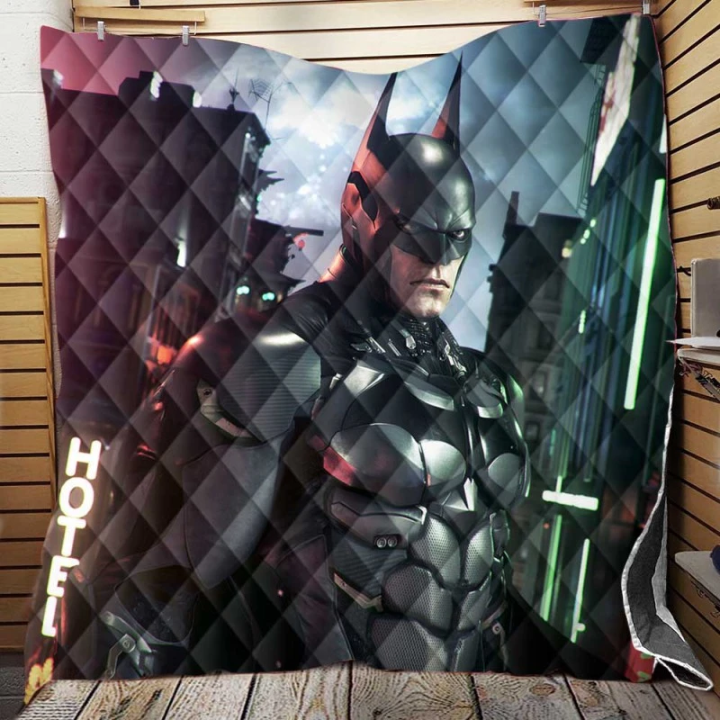 Batman Arkham Games Merchandise Quilt Blankets