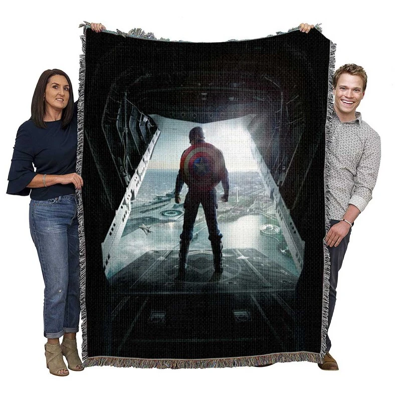 Captain America Avengers Infinity War Movie Woven Blankets