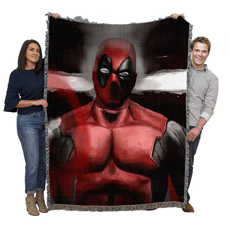 Deadpool The Circle Chase Comics Woven Blankets