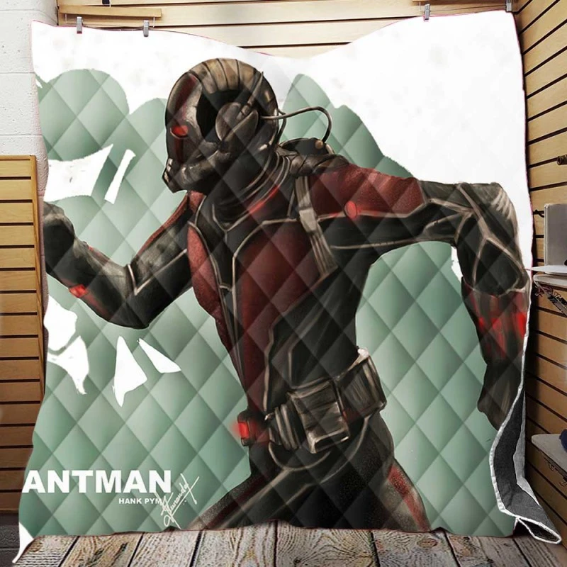 Marvel Comics Ant-Man Movie Hank Pym Quilt Blankets