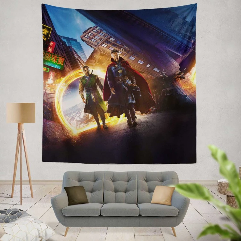 Marvel's Doctor Strange and Baron Mordo Wall Tapestry