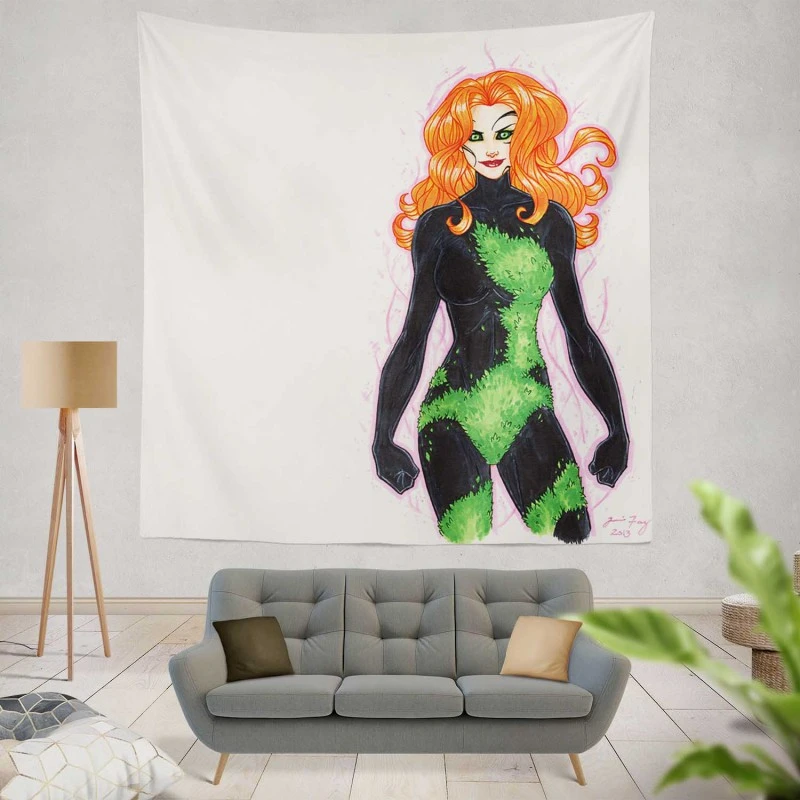 Poison Ivy DC Comics Birds of Prey Wall Tapestry