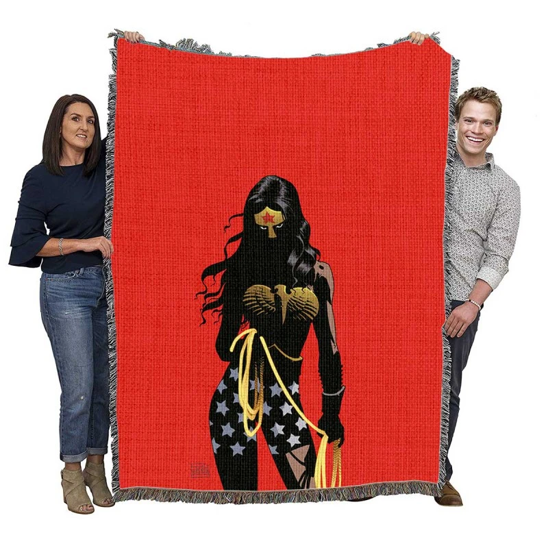 Wonder Woman Justice League Dark DC Comics Woven Blankets