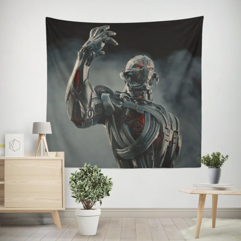 Age Of Ultron Comics: A Universe Shattered  Wall Tapestry