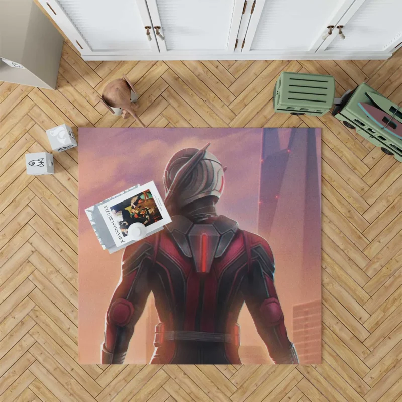 Ant-Man Impact in Avengers Endgame Floor Rug