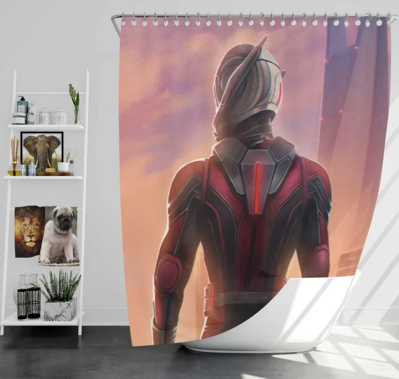 Ant-Man Impact in Avengers Endgame Shower Curtain
