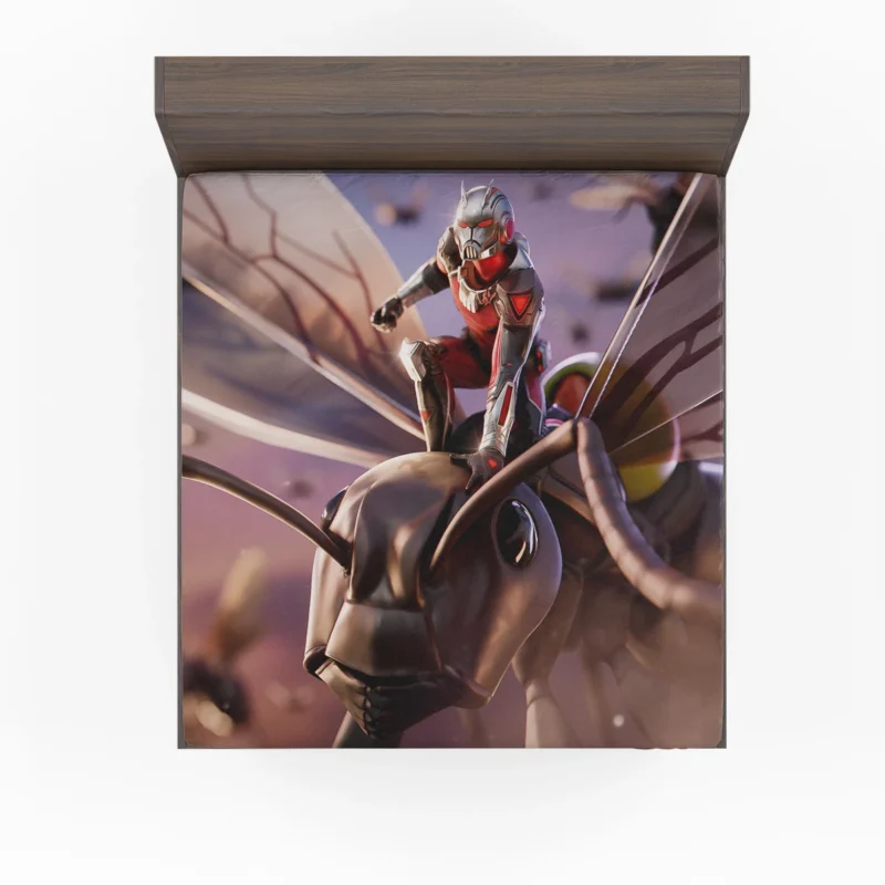 Ant-Man Joins the Battle in Fortnite Fitted Sheet