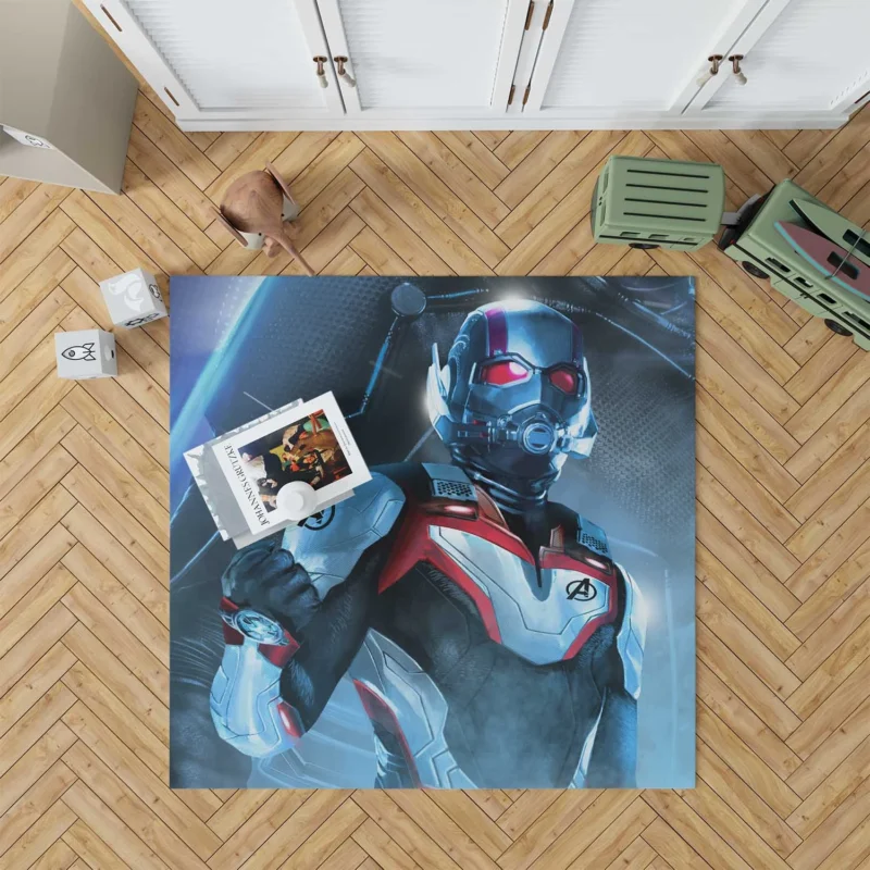 Ant-Man Role in Epic Avengers Endgame Battle Floor Rug