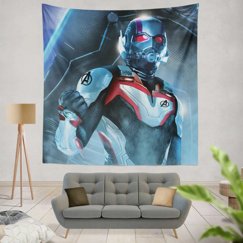 Ant-Man Role in Epic Avengers Endgame Battle  Wall Tapestry