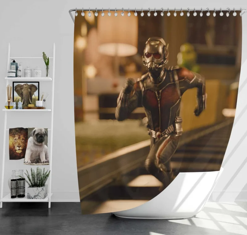 Ant-Man: The Marvel Cinematic Universe Shrunken Hero Shower Curtain