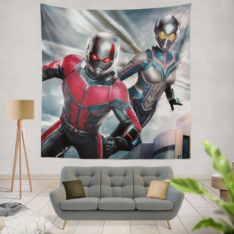 Ant-Man and the Wasp: Dynamic Duo   Wall Tapestry