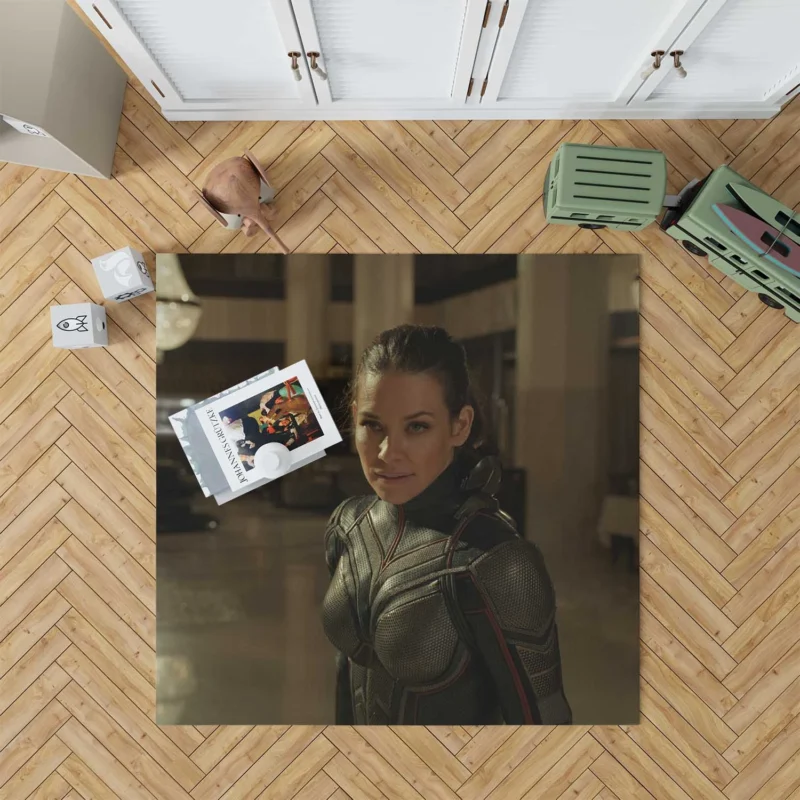 Ant-Man and the Wasp: Evangeline Lilly Superhero Role Floor Rug
