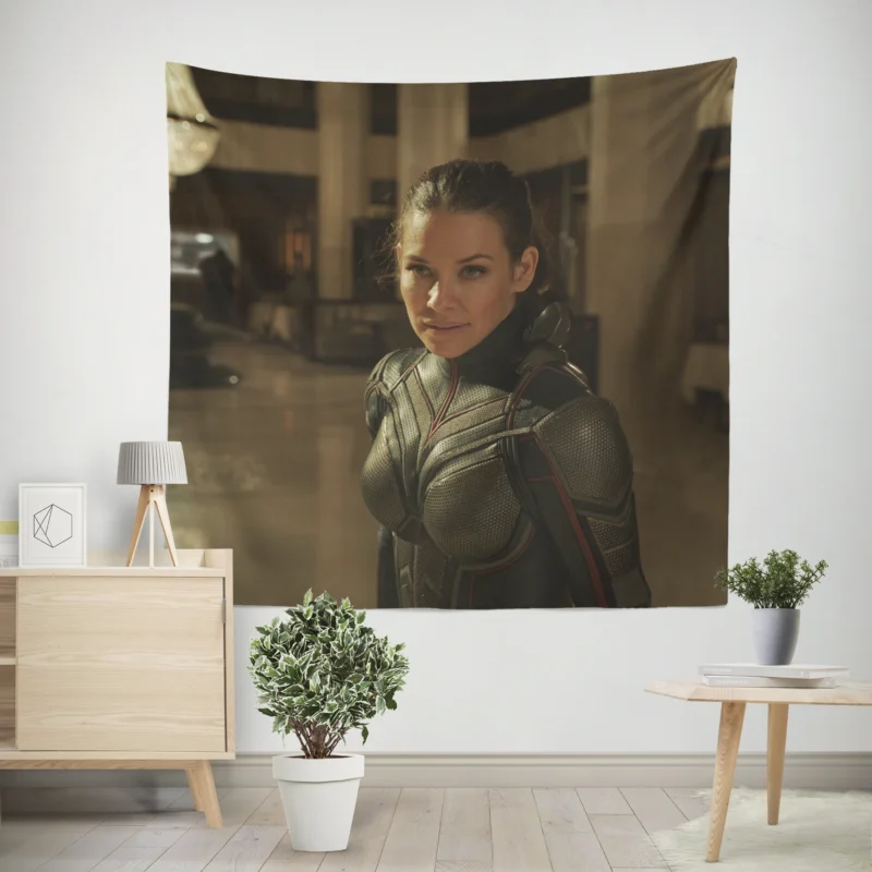 Ant-Man and the Wasp: Evangeline Lilly Superhero Role  Wall Tapestry