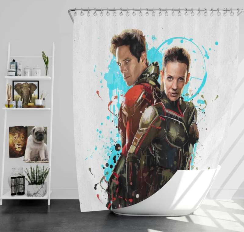 Ant-Man and the Wasp: Marvel Dynamic Duo Shower Curtain
