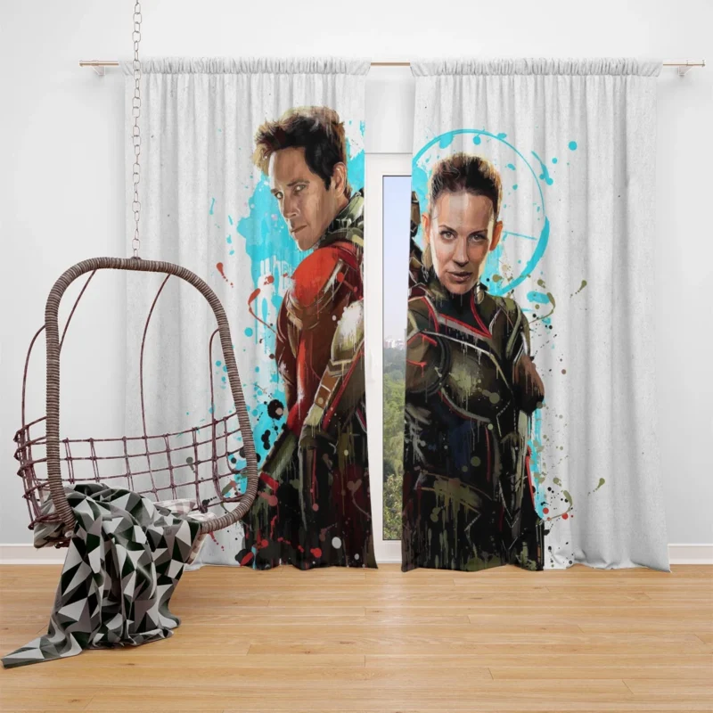 Ant-Man and the Wasp: Marvel Dynamic Duo Window Curtain