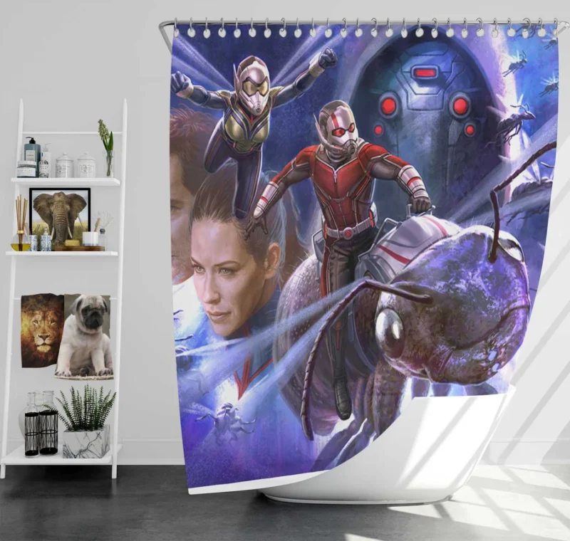 Ant-Man and the Wasp: Marvel Size-Shifting Heroes Shower Curtain