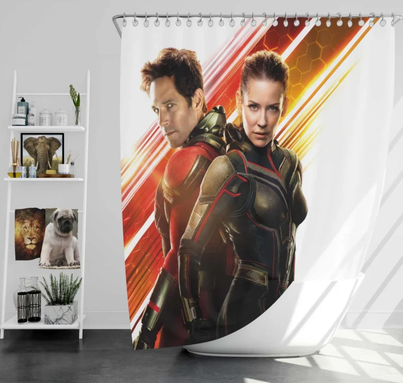 Ant-Man and the Wasp: Marvel Tiny Heroes Unite Shower Curtain