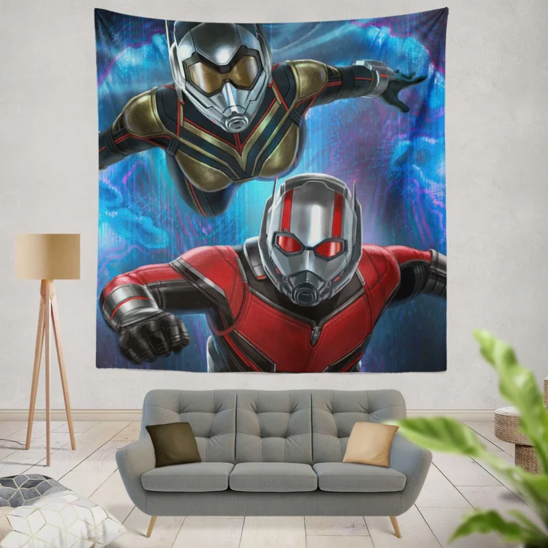 Ant-Man and the Wasp: Marvel Tiny Power Couple  Wall Tapestry