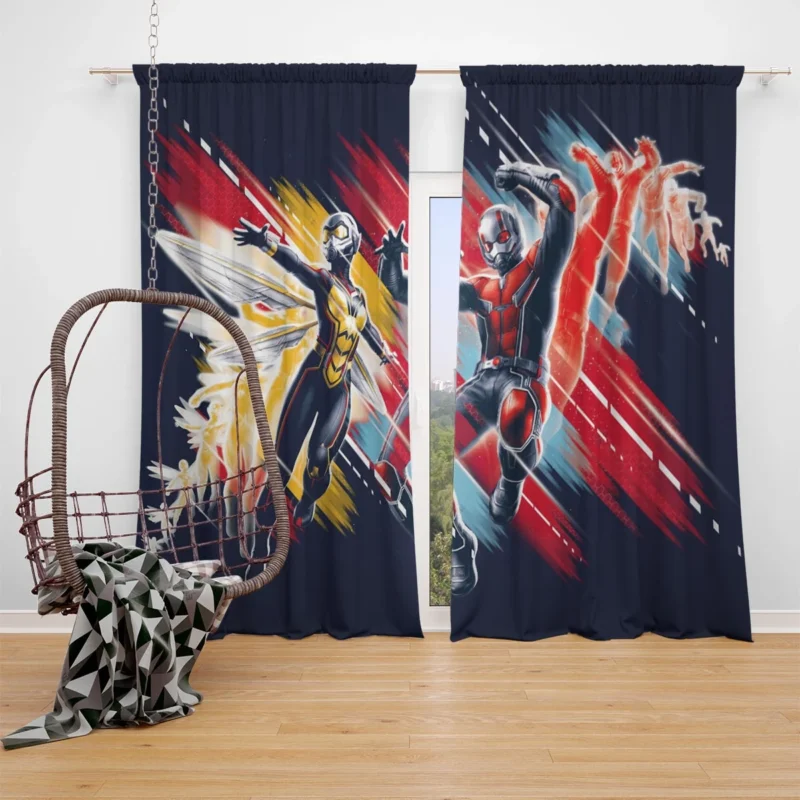 Ant-Man and the Wasp: Marvel Tiny Superheroes Window Curtain