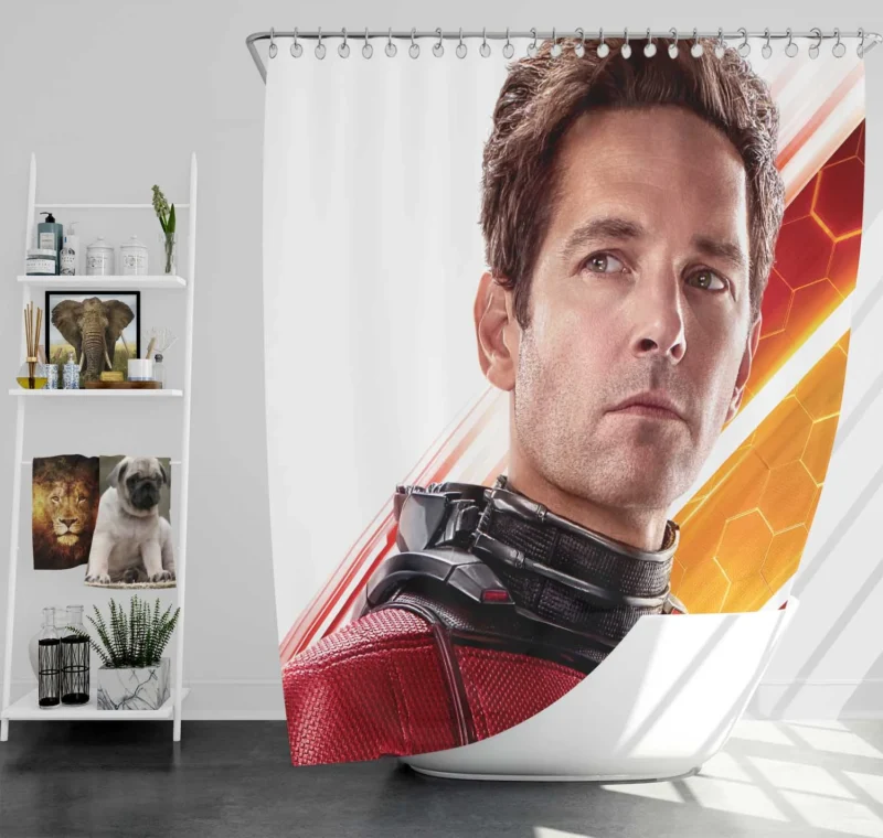Ant-Man and the Wasp: Paul Rudd Marvel Adventure Shower Curtain