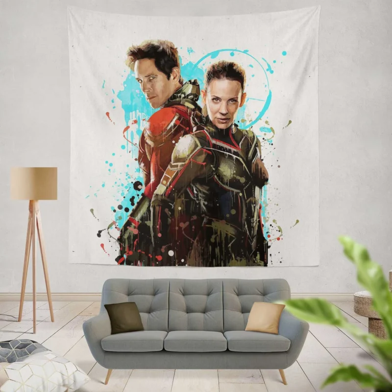 Ant-Man and the Wasp: Paul Rudd Marvelous Antics  Wall Tapestry