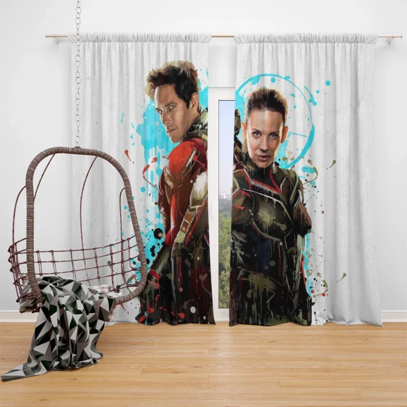 Ant-Man and the Wasp: Paul Rudd Marvelous Antics Window Curtain