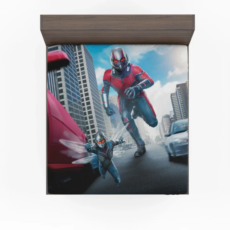 Ant-Man and the Wasp: Scott Lang and Hope Van Dyne Journey Fitted Sheet