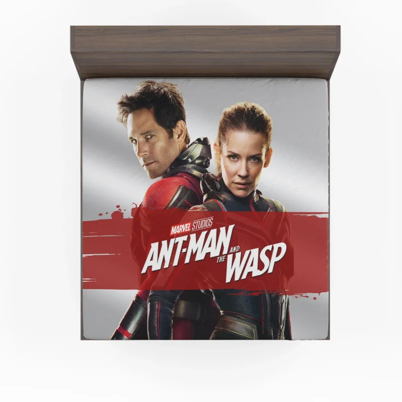 Ant-Man and the Wasp: Scott Lang and Hope Van Dyne Story Fitted Sheet