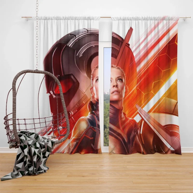 Ant-Man and the Wasp Superhero: Marvel Dynamic Duo Window Curtain