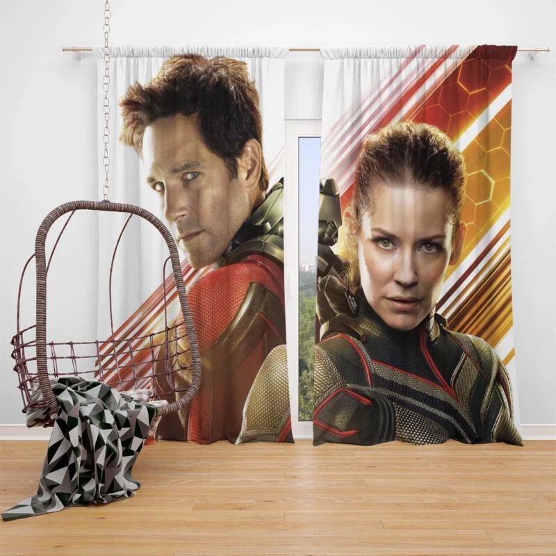 Ant-Man and the Wasp: Superhero Team-Up Window Curtain