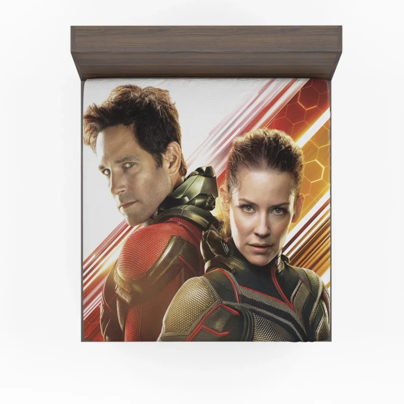 Ant-Man and the Wasp: Superhero Team-Up in the MCU Fitted Sheet