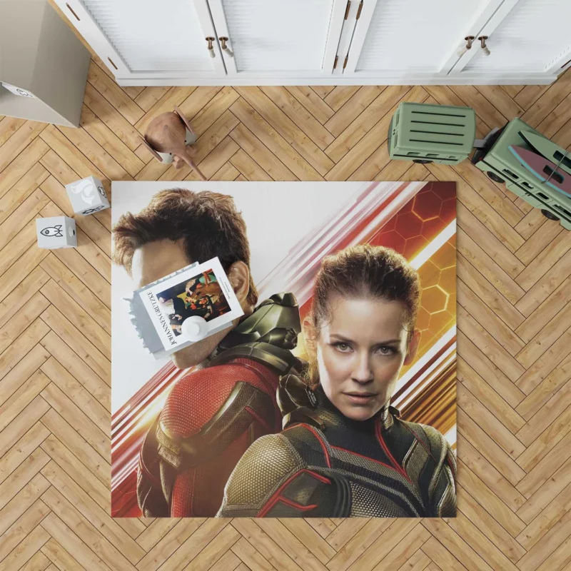 Ant-Man and the Wasp: Superhero Team-Up in the MCU Floor Rug