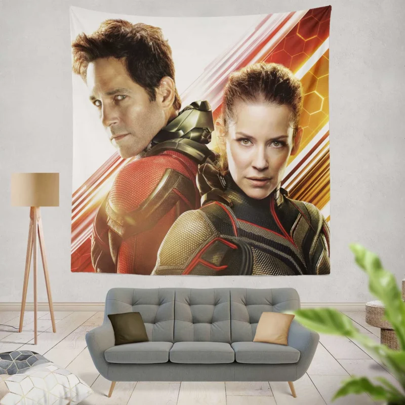 Ant-Man and the Wasp: Superhero Team-Up in the MCU  Wall Tapestry