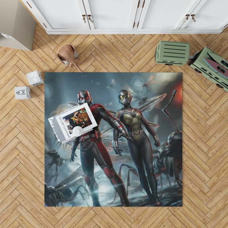 Ant-Man and the Wasp: Tiny Heroes Floor Rug