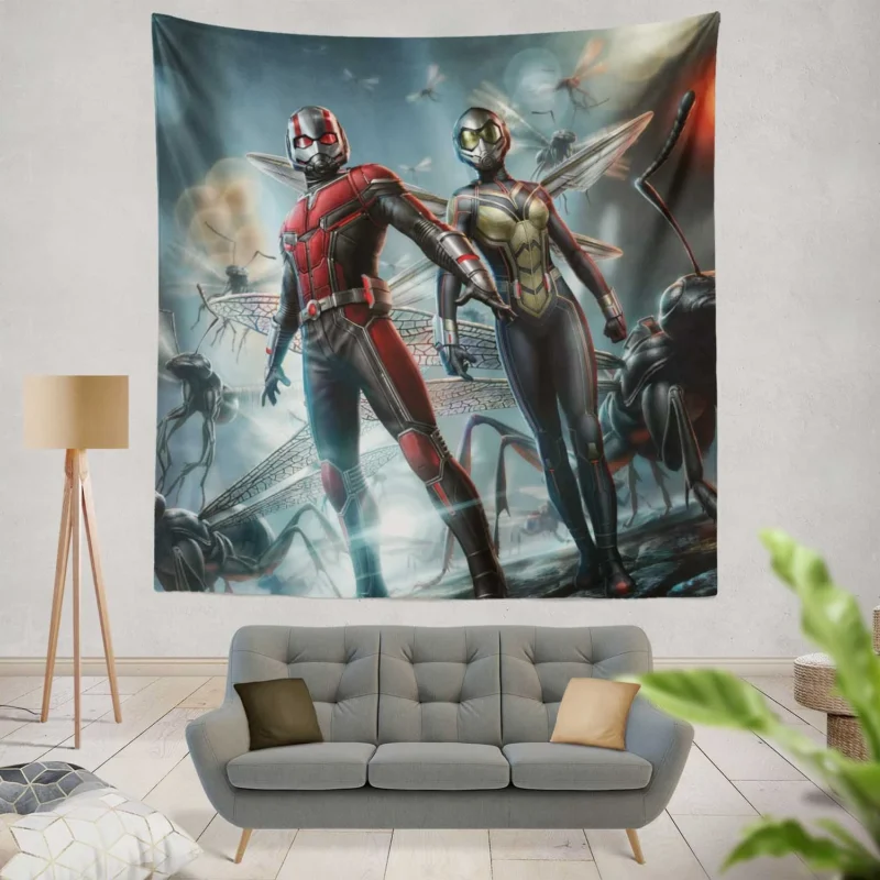 Ant-Man and the Wasp: Tiny Heroes  Wall Tapestry