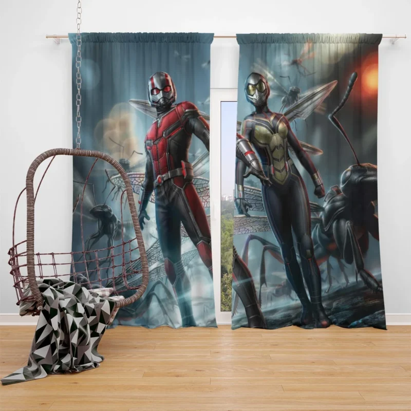 Ant-Man and the Wasp: Tiny Heroes Window Curtain