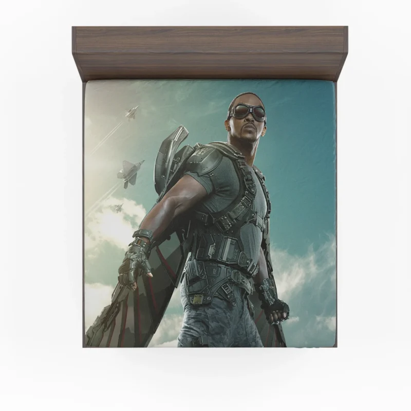 Anthony Mackie Iconic Role as Falcon Fitted Sheet