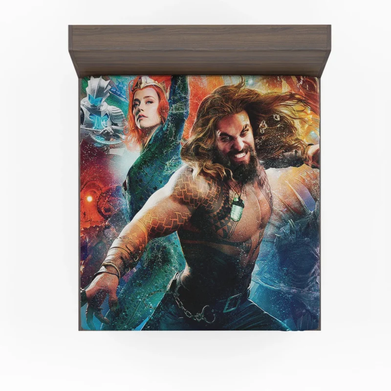Aquaman Movie: Discover Mera Role Fitted Sheet