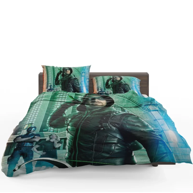 Arrow Wallpaper: Oliver Queen Vigilante Journey Bedding Set