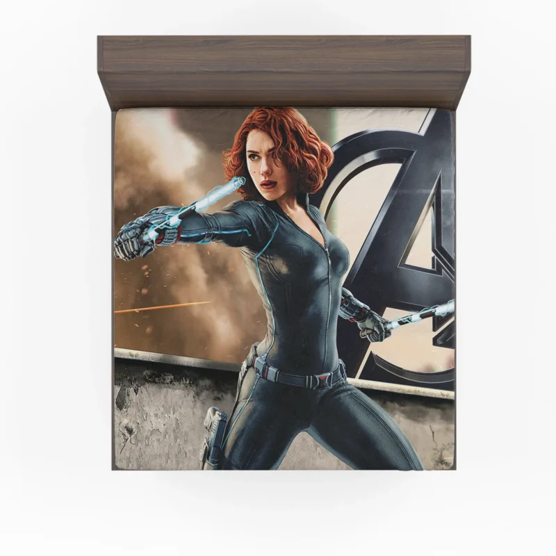 Avengers: Age of Ultron - Black Widow Role Fitted Sheet