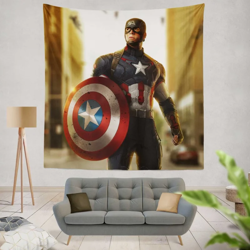 Avengers: Age of Ultron - Captain America Role  Wall Tapestry