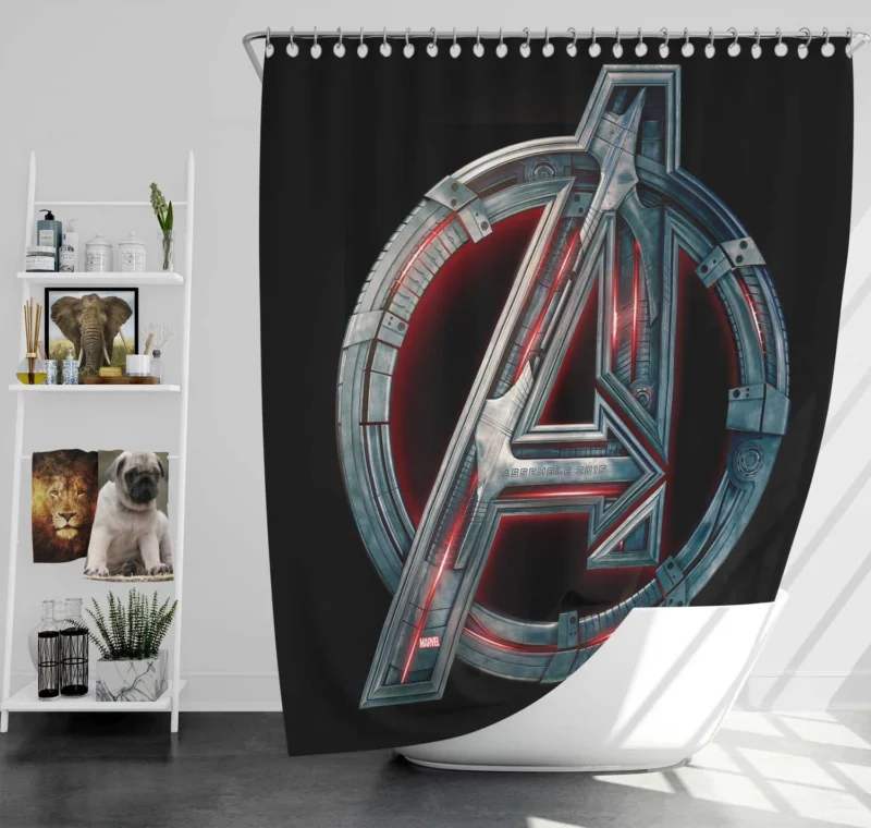 Avengers: Age of Ultron - Epic Superhero Showdown Shower Curtain