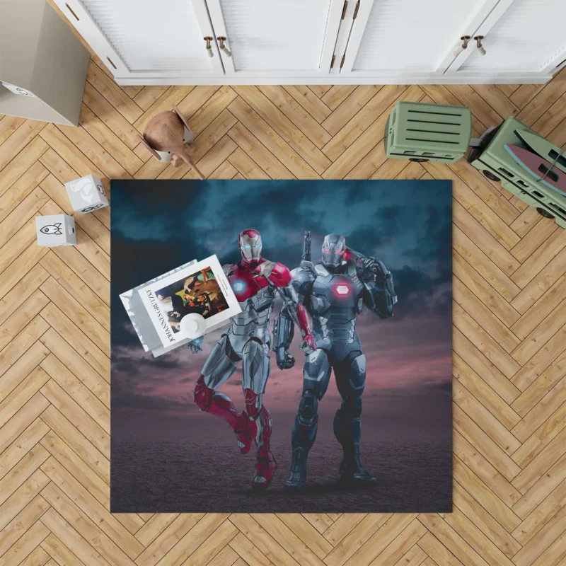 Avengers: Age of Ultron - Iron Man and War Machine Floor Rug
