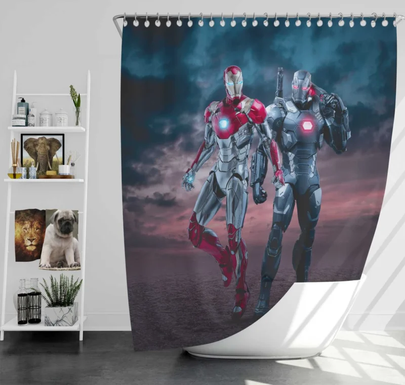 Avengers: Age of Ultron - Iron Man and War Machine Shower Curtain