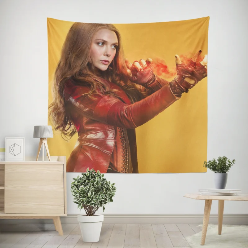 Avengers: Age of Ultron: Scarlet Witch Magical Entry  Wall Tapestry